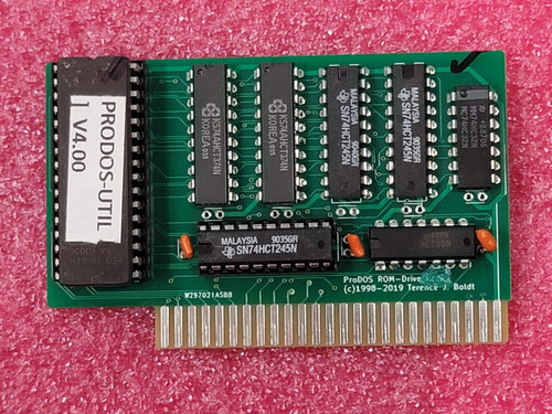 Scheda rom prodos utilità - scheda,