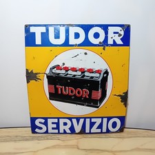 Tudor Battery Enamel Table