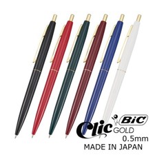 Penna a sfera BIC Clic ORO 6