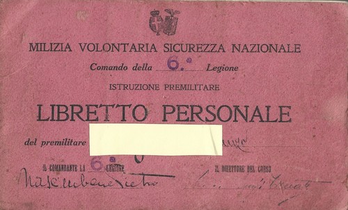 Mvsn libretto personale - libretto,