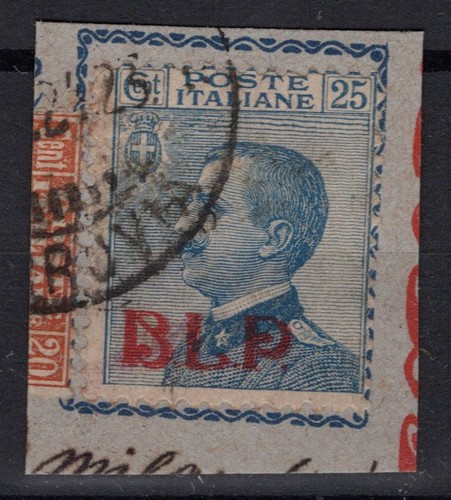 Regno italia 1921 p - d'italia, b.l.p.