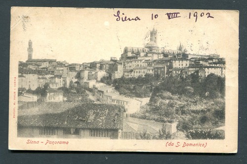 Cartolina siena domenico - cartolina,