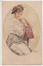 TERZI ALEARDO -DONNA CON