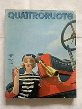 Quattroruote agosto 1963 anno