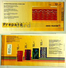 SVIZZERA Schede Telefoniche