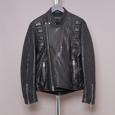 GUCCI Giacca Pelle Uomo Nero