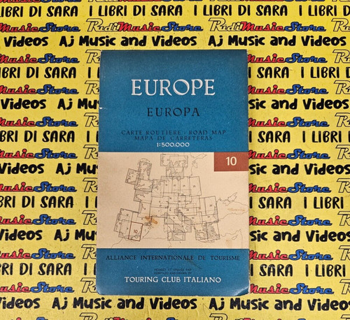 Book cartina europa - book,