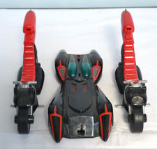 MACCHINA DI BATMAN E MOTO DI SPIDERMAN MODELLINI IN PLASTICA PER BAMBINI