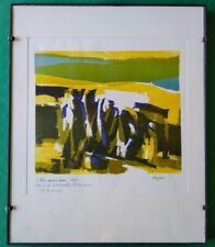 Linoleografia a colori "Dino Baiocco" 1988