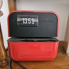 Orologio Marcatempo Timbratrice Solari & C Udine  Rosso