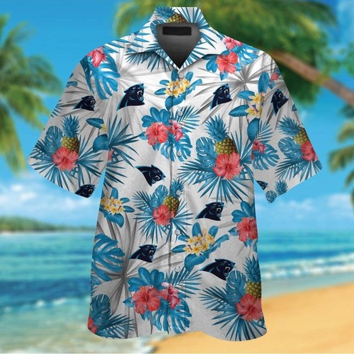 Camicia hawaiana tropicale con