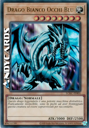 Drago bianco occhi blu - drago,