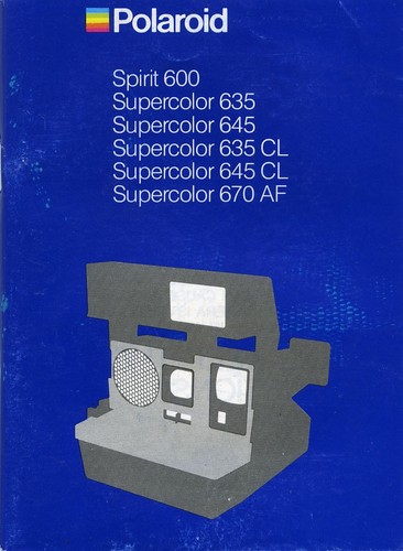 Polaroid spirit 600 - spirit, supercolor