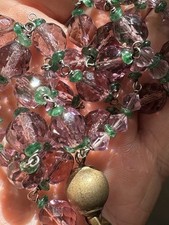 Collana Ametista E Smeraldi Argento 800