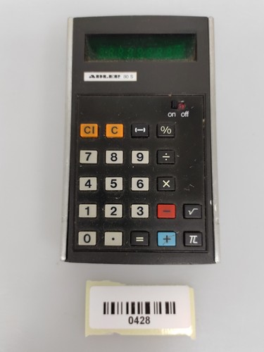0428 calcolatrice adler - calcolatrice, s