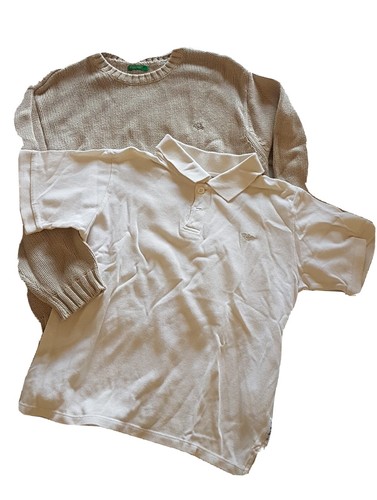 Polo armani bianca maglione - bianca,