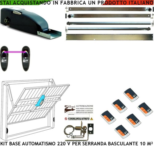 Automatismo basculante kit 220 - automatismo,