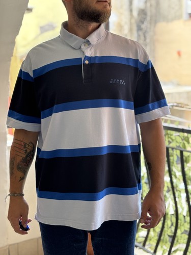 Tommy hilfiger striped polo - tommy,