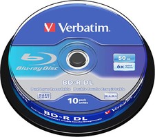 Verbatim 43746 BD-R DL Dual