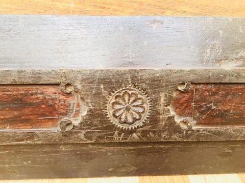 Antico raro pannello porta