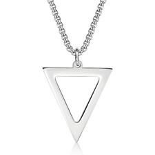 Uomo Ciondolo Collana Argento