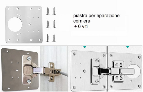 Piastra riparazione x - di,