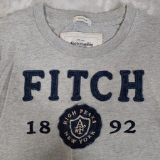 T-shirt vintage Abercrombie & Fitch Y2K vestibilità muscolare uomo XXL anni 90 retrò logo maglietta