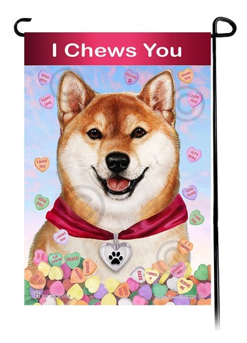 Bandiera giardino shiba - da, inu