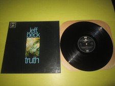 JEFF BECK - TRUTH - COLUMBIA SCX 6293 EX++/EX++ LAMINATO FRONT COVER RE 1969
