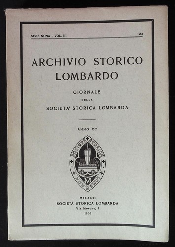 Archivio storico - vv.,