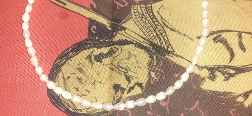 Collana perle fiume - collana, di