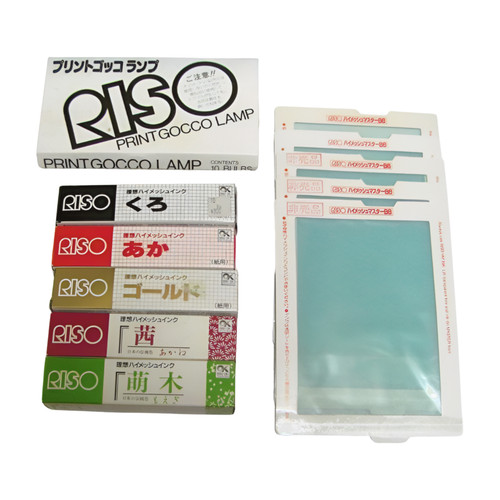 Riso print gocco - gocco, lamp