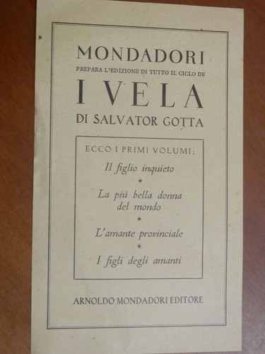 Scheda bibliografica mondadori - bibliografica,