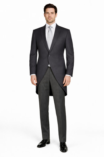 Completo tailcoat grigio uomo - tailcoat,