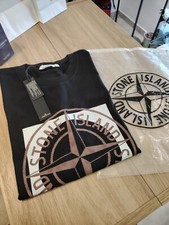 t shirt stone island 100%
