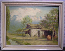 Paesaggio rurale di montagna