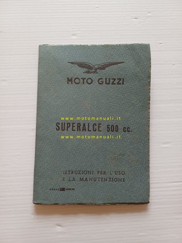 Moto guzzi 500 superalce 1956 - moto,