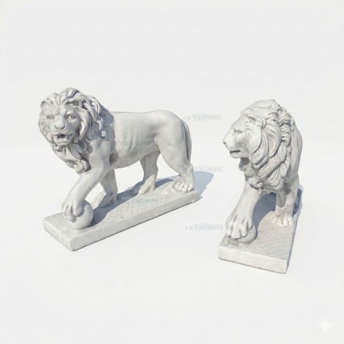 Leoni leone statua - leoni,