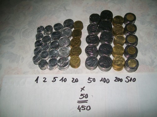 Lotto 450 monete - 450, rsm