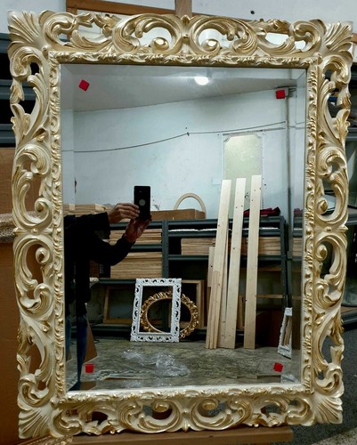 Specchio legno avorio - in,