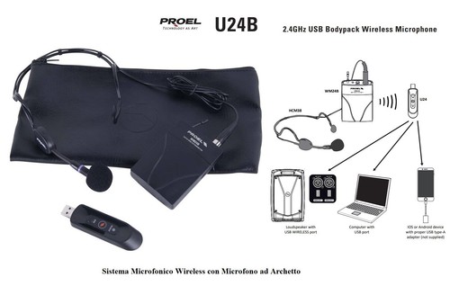 Proel u24b microfono - proel,