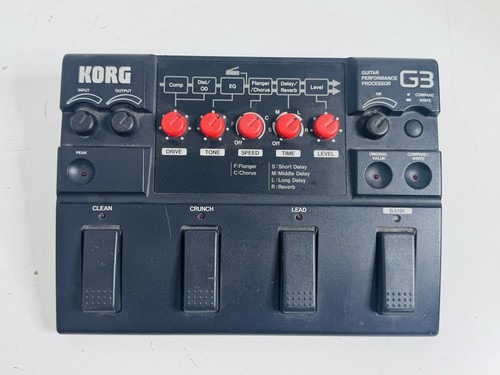 Korg guitar multi effect - korg,