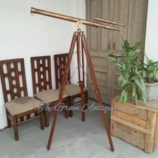 Antico telescopio nautico da