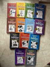 LOTTO 13 LIBRI PER BAMBINI DELLA SERIE "DIARIO DI UNA SCHIAPPA" DI JEFF KINNEY