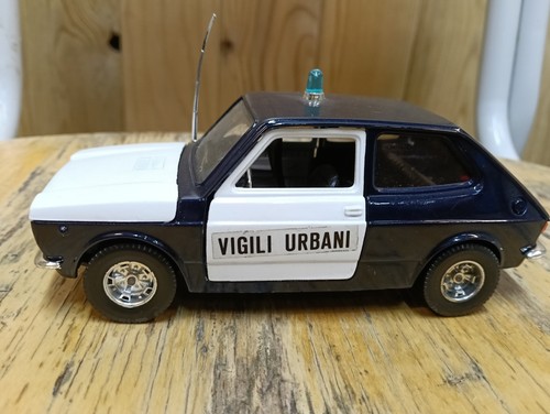 Fiat 127 vigili urbani - vigili, martoys