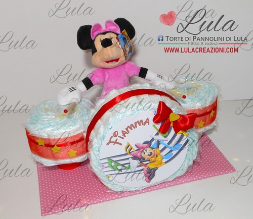 Torta pannolini batteria - torta,