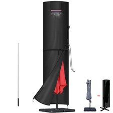 Copri per Ombrellone Da Esterno Copertura Ombrellone Da Giardino Impermeabile Co