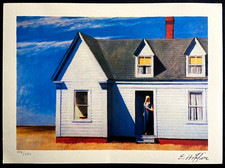 Edward Hopper litografia COA