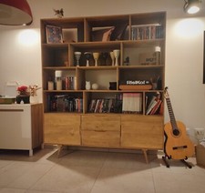 Libreria vintage in mango Trocadero Maison Du Monde in ottime condizioni