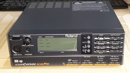Roland 88pro sound canvas - roland, sc-88pro